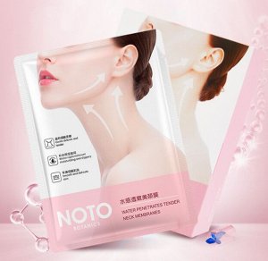 Восстанавливающая тканевая маска для шеи с эффектом лифтинга NOTO BOTANICS, 25 гр