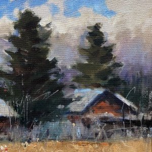 Картина "Весенний день"