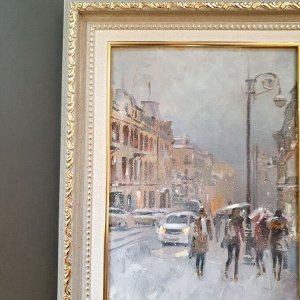 Картина "Светланская. Снег"