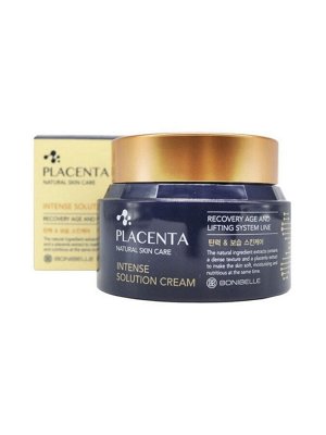 Bonibelle. Крем для лица омолаживающий с плацентой PLACENTA INTENSE SOLUTION CREAM, 80 мл