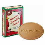 Mysore Sandal Soap Karnataka 75g / Карнатака Аюрведическое Cандаловое Мыло 75г