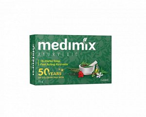 Мыло Medimix Ayurvedic 18 Herbs Soap 75g / Мыло Аюрведическое 18 Трав 75г