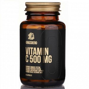 Витамин C GRASSBERG Vitamin C 500мг - 60 капсул