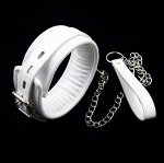 Ошейник BDSM LUXURY &quot;Снежная королева&quot;