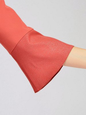 Платье. Цвет: коралловый