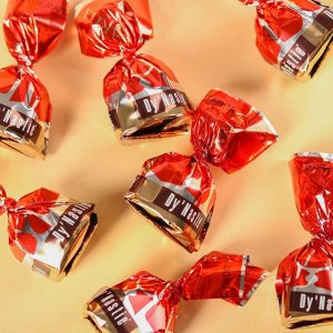 Шоколадные конфеты «Весна в сердце» вкус: маргарита, 200 г.