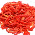 Перец красный резанный полоски- 9кг