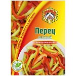 Перец сладкий резанный - 0,4кг*20шт (Зимовье)