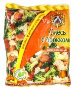 Смесь с брокколи 0,4кг*16шт - (Зимовье) Россия