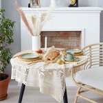 Скатерть Этель Цветы 85*85±5 см, 100% п/э