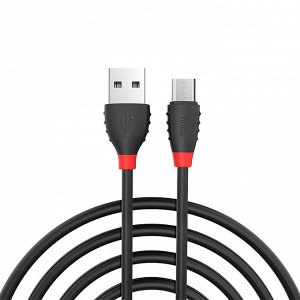 Кабель USB - micro USB Hoco X27 Excellent  120см 2,4A (black)