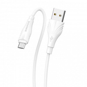 Кабель USB - micro USB Borofone BX18  100см 2,4A (white)