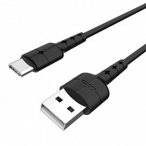 Кабель USB - Type-C Hoco X30 Star  120см 2A (black)