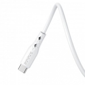 Кабель USB - Type-C Borofone BX48  100см 3A (white)