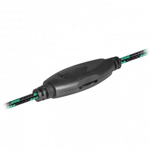 Компьютерная гарнитура Defender Warhead G-275 (green)