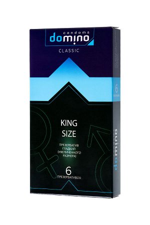 Презервативы Luxe  DOMINO CLASSIC King size 6 шт, 19 см