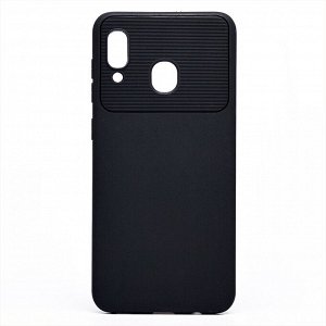 Чехол-накладка SC163 для "Samsung SM-A205 Galaxy A20/SM-A305 Galaxy A30" (black)