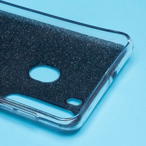 Чехол-накладка - Glamour для "Samsung SM-A215 Galaxy A21" (black)