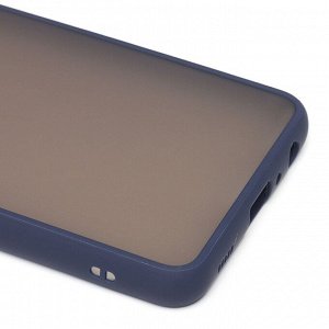 Чехол-накладка - PC041 для "Samsung SM-A325 Galaxy A32 4G" (dark blue/black)