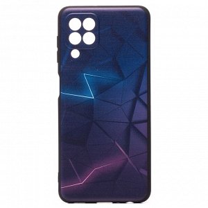 Чехол-накладка - SC185 для "Samsung SM-A225 Galaxy A22 4G" (010) (blue/light pink)