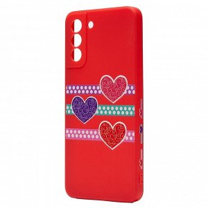 Чехол-накладка - SC246 для "Samsung SM-G996 Galaxy S21+" (001) (red)