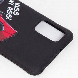 Чехол-накладка - SC209 для "Samsung SM-A415 Galaxy A41" (002) (black)