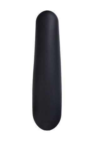 Нереалистичный вибратор WANAME D-SPLASH TSUNAMI, силикон, черный, 18,3 см