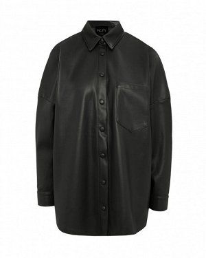 Куртка из искусственной кожи жен. (999999) чёрный