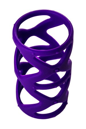 Насадка на пенис A-Toys by TOYFA Mank, силикон, фиолетовый, 7,5 см