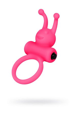 Eromatica Эрекционное кольцо на пенис Eromantica, силикон, розовый, ? 3,1 см