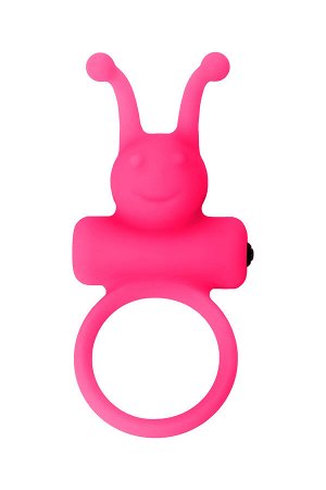 Eromatica Эрекционное кольцо на пенис Eromantica, силикон, розовый, ? 3,1 см
