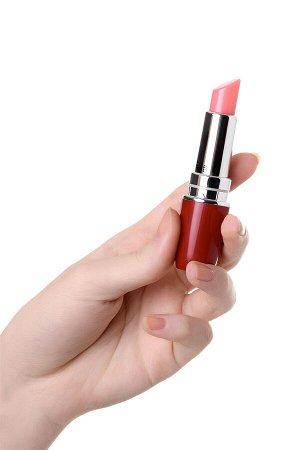 Вибромассажер A-Toys by TOYFA Lipstick, ABS пластик, красный, 9 см