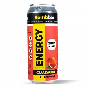 Напиток энергетический BOMBBAR Energy (без сахара) - 500 мл