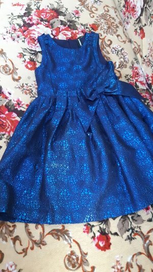 Платье блестящее для Acoola темно-синий