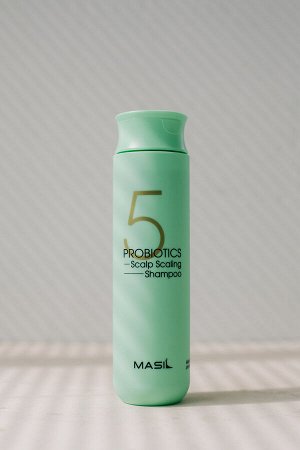 Masil 5 Probiotics Scalp Scaling Shampoo Глубокоочищающий шампунь с пробиотиками 300мл