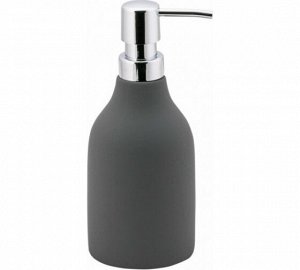 SWTC-1204DGY-01 Дозатор жидкого мыла UNNA темно-серый, керамика/резина