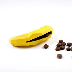 Игрушка для собаки "Prizma-Банан" интерактивная. с отделением для лакомства