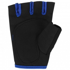 Перчатки спортивные, размер L, цвет черно-синий