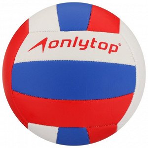 ONLITOP Мяч волейбольный «Россия», размер 5, 18 панелей, PVC, машинная сшивка