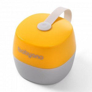 BabyOno - Контейнер для соски NATURAL NURSING, цвет: жёлтый