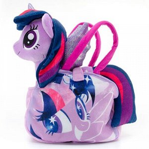 Мягкая игрушка пони в сумочке Искорка/ Twilight sparkle My Little Pony 25 см, 12075