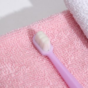 Зубная щётка, детская, 2-9 лет, 10 000 щетинок, 8 зон, ультрамягкая, фиолетовая
