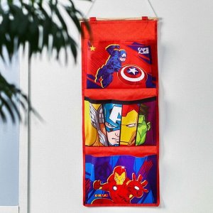 Кармашки вертикальные настенные "Capitan America", Мстители