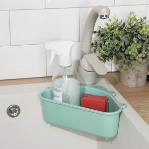 Подставка для ванных и кухонных принадлежностей «Симпл», 23?14,5?8 см, цвет МИКС