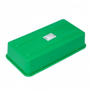 Ящик для рассады, 40 x 20 x 9 см, зелёный