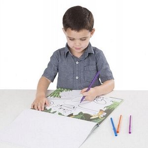 "Творчество" Раскраска по номерам, Дикие животные. ТМ" Melissa&Doug"(АМЕРИКА).