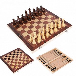 Набор 3в1: шахматы, нарды, шашки