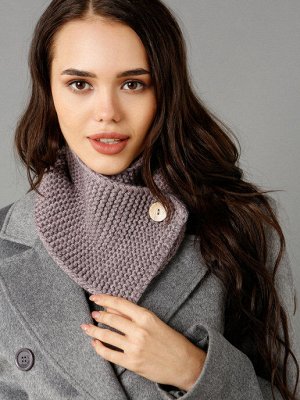 Воротник снуд женский вязаный