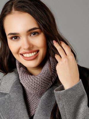 Воротник снуд женский вязаный