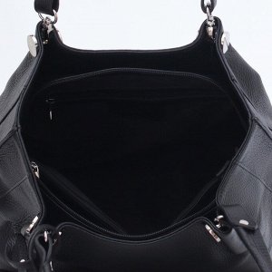 Женская кожаная сумка Richet 2463LN 335 Черный